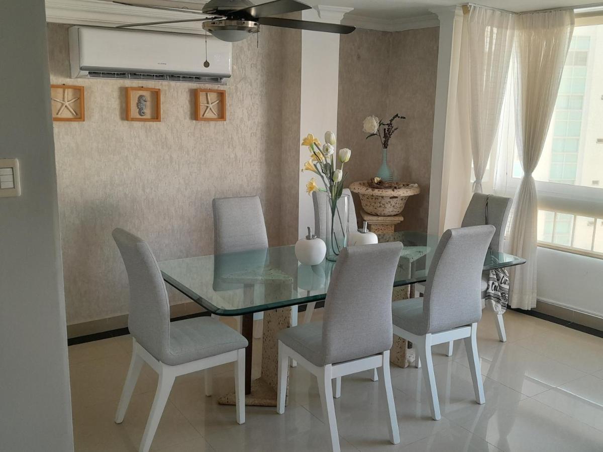 Oceanside 3-Bedroom Apartment In Fun Tourist Area Cartagena Luaran gambar
